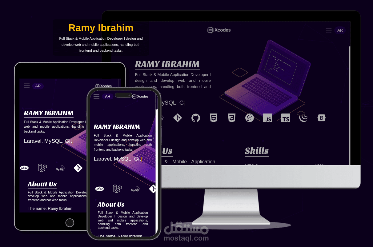 Portfolio website
