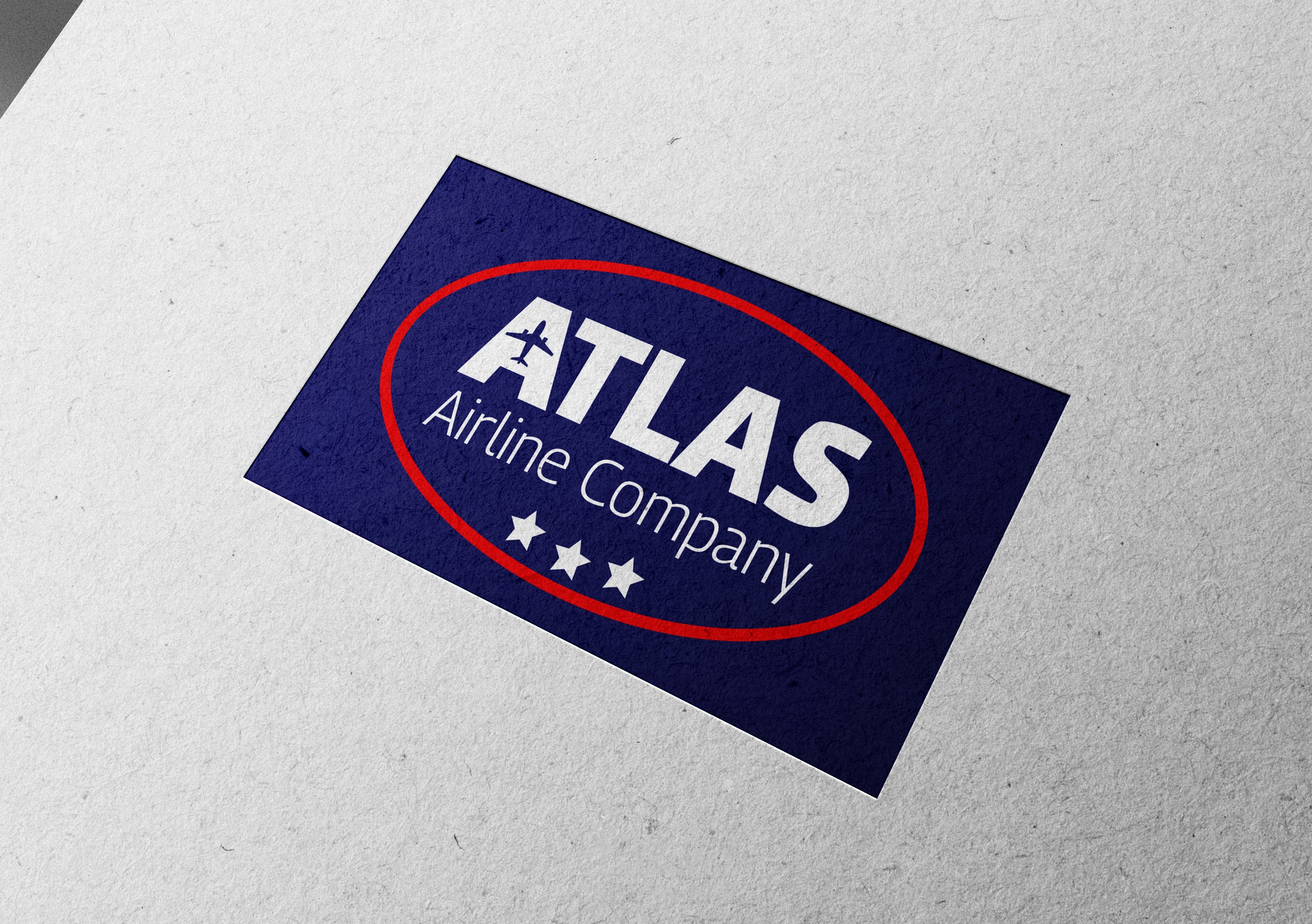 تصميم شعار لصالح ATLAS Airline company