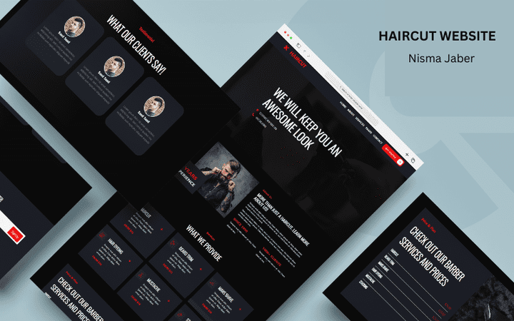 Haircut website