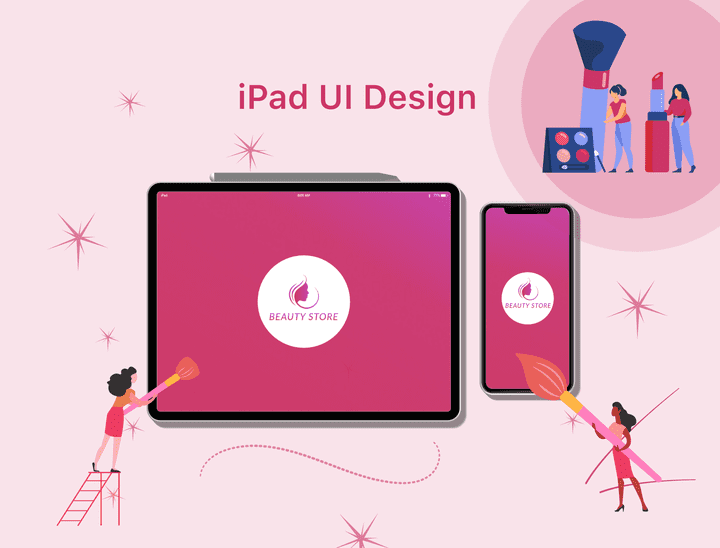 iPad for makeup app