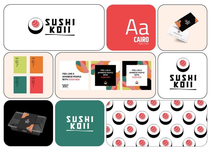 SUSHI KOII - BRAND IDENTITY DESIGN