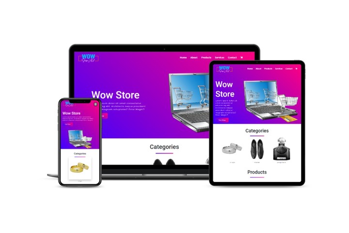 متجر الكترونى e-Commerce Website