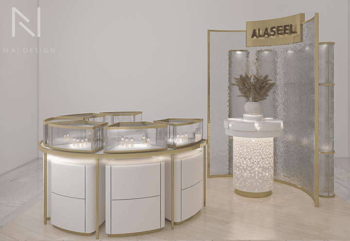 تصميم بوث معرض Exhibition booth design