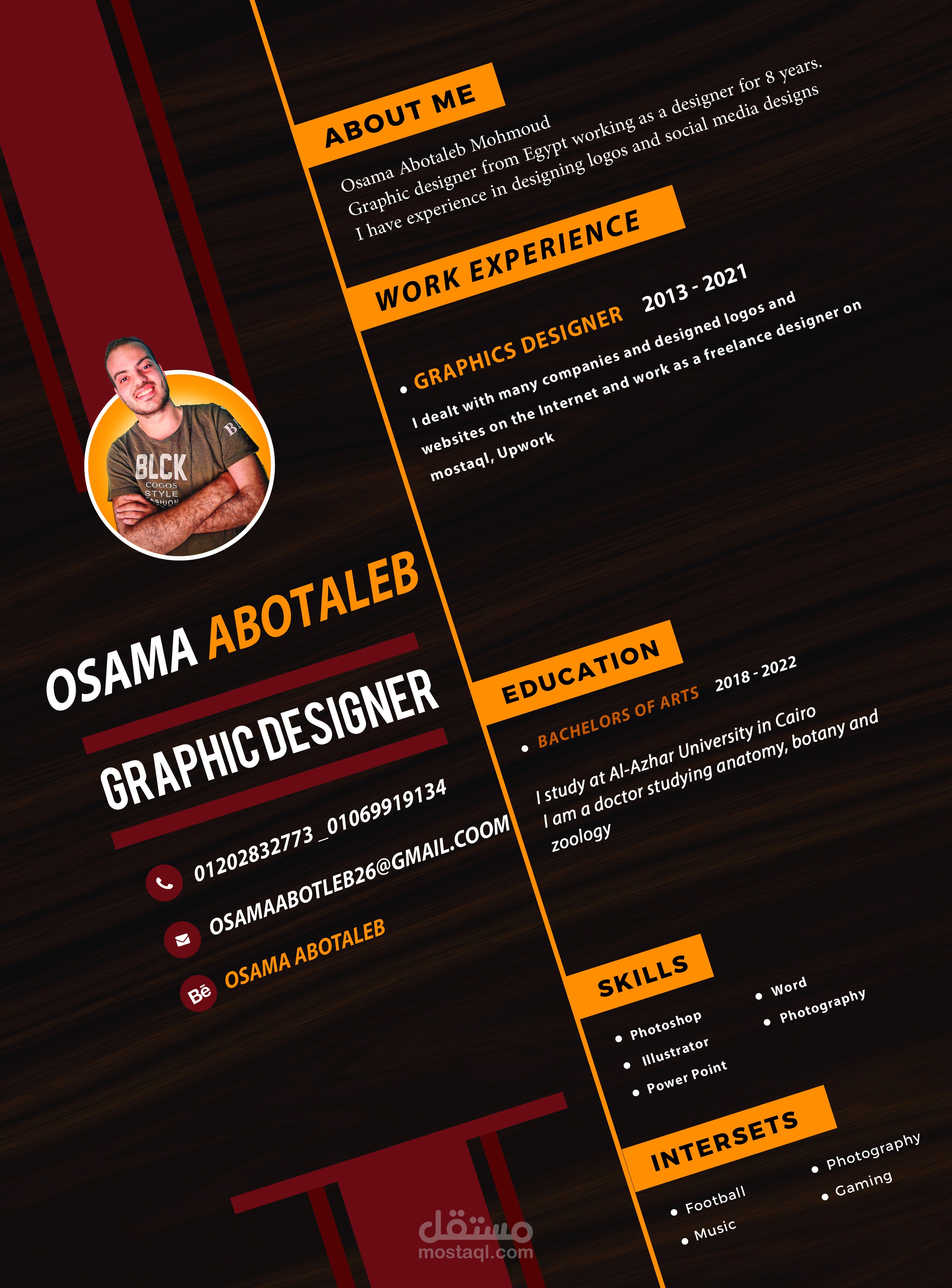 cv  graphic design