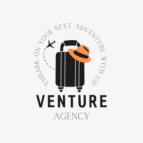 شعار لوكالة رحلات Venture Agency