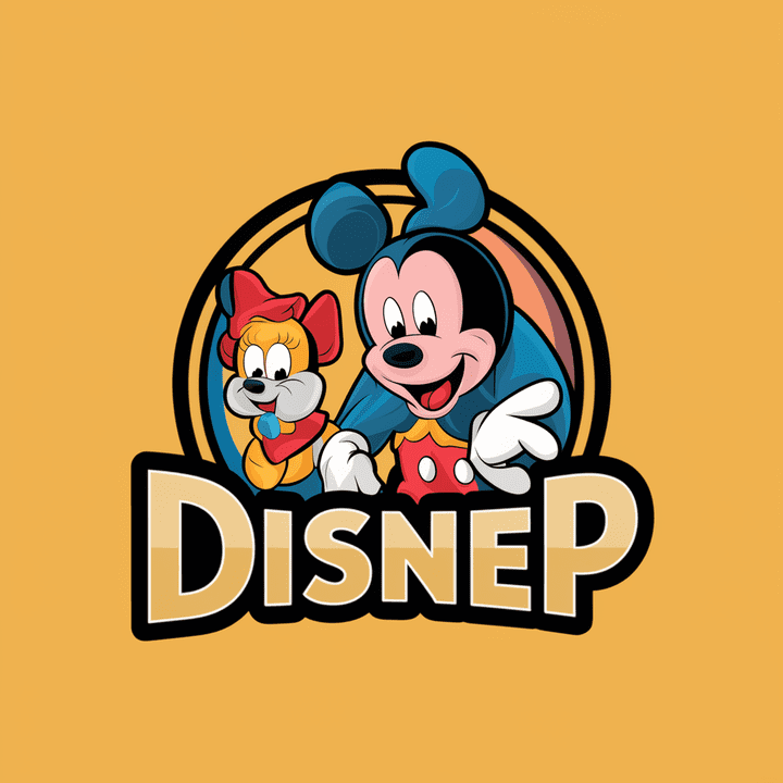 إعادة تصميم شعار Disnep