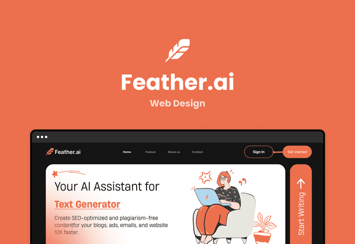 Feather.ai Ai Content Generator Website