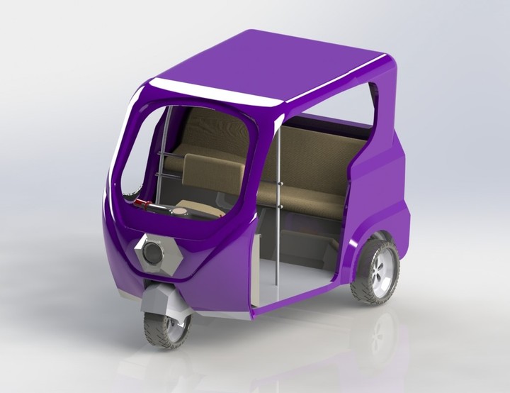 tuk-tuk new design | تصميم جديد لتوكتوك