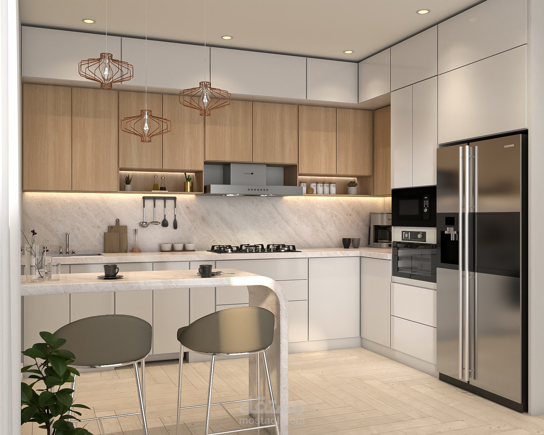 تصميم مطبخ ( Kitchen design )