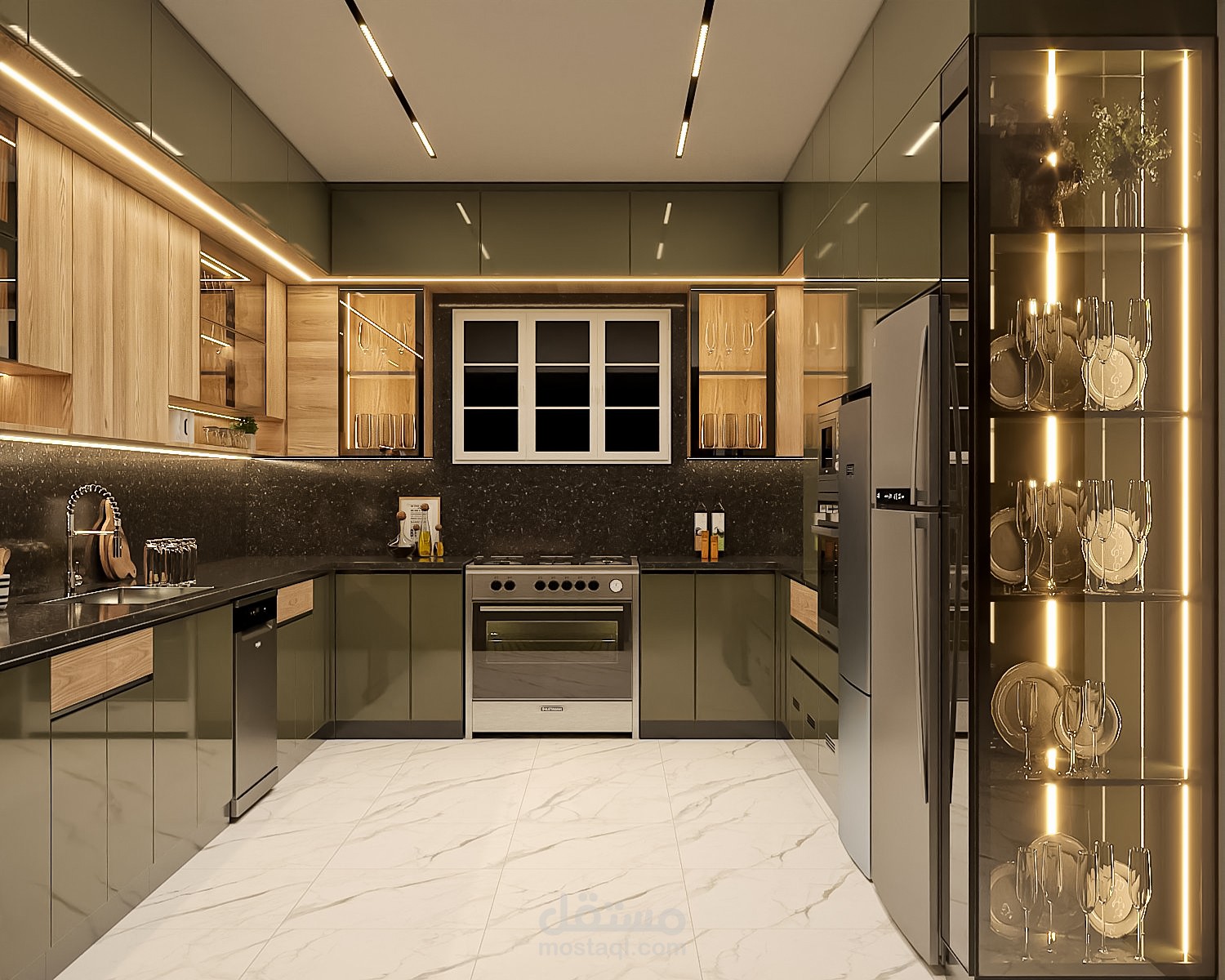 تصميم مطبخ ( Kitchen design )