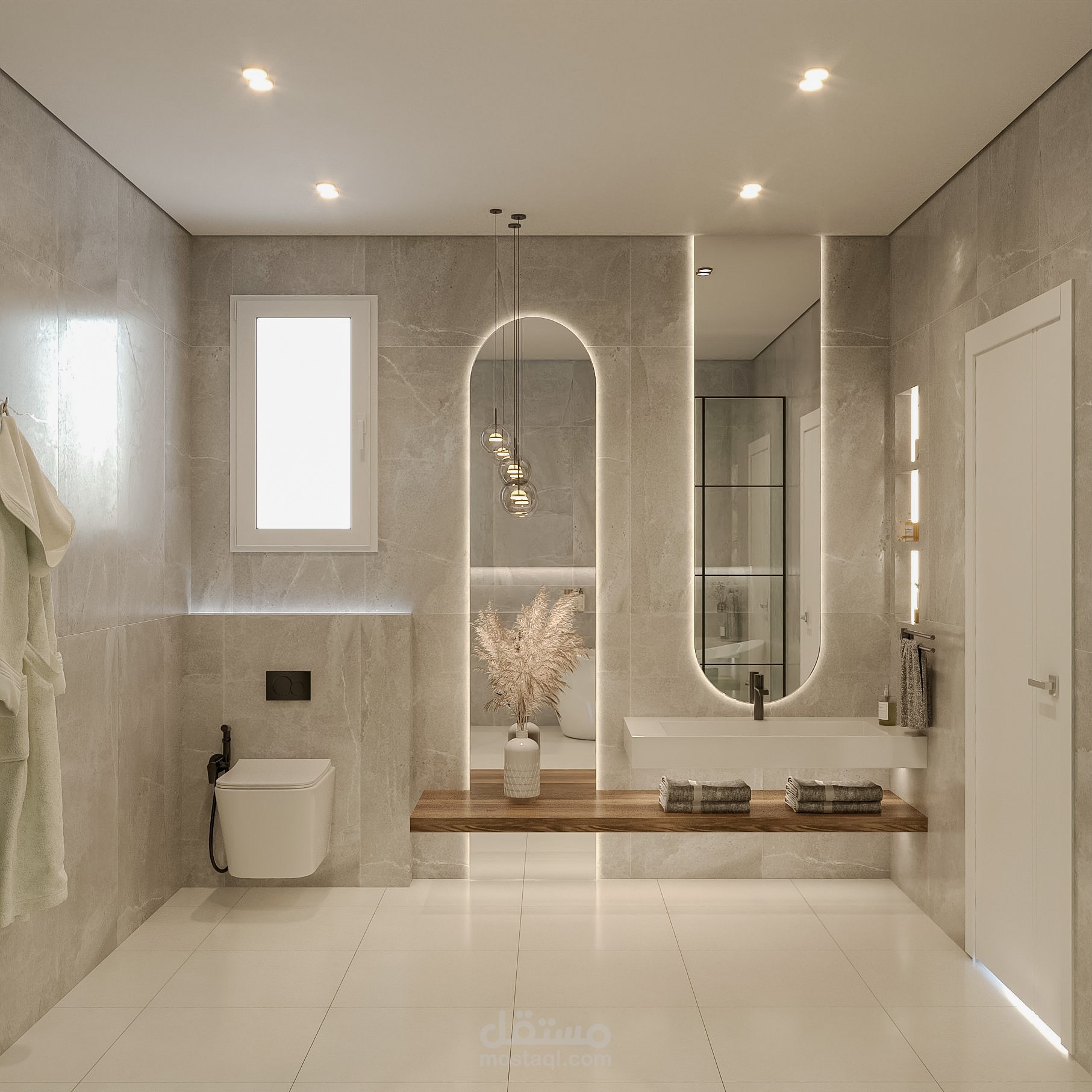 تصميم حمام ( Bathroom design )