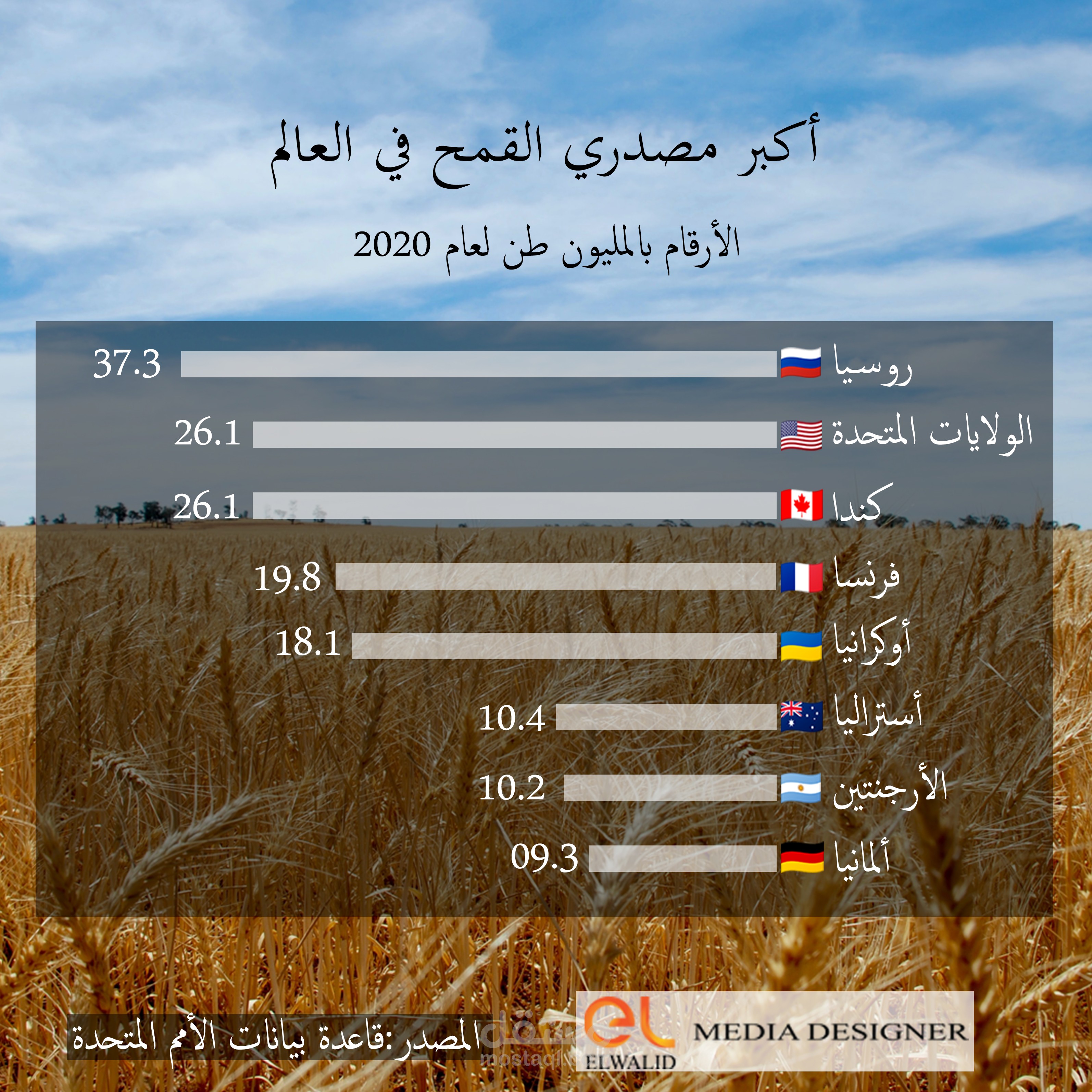 انفوغرافي احترافي واحصائيات