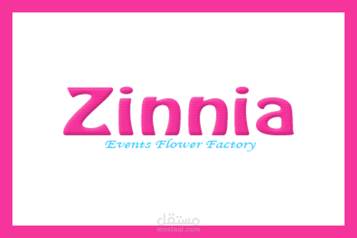 تصميم موقع ل Zinnia Flower Factory