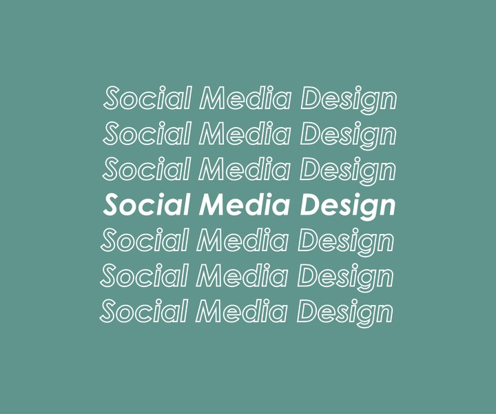 Social media design VOL.1