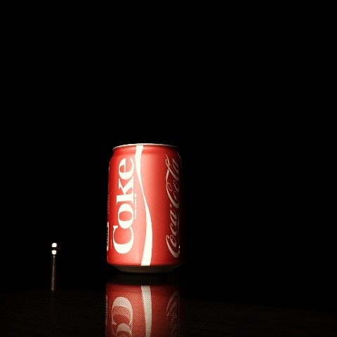 3d Coca can