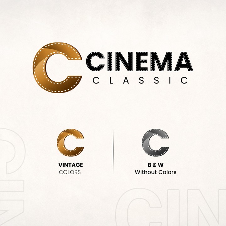 تصميم شعار قناة | Cinema Classics
