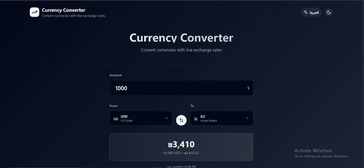 Currency Converter app