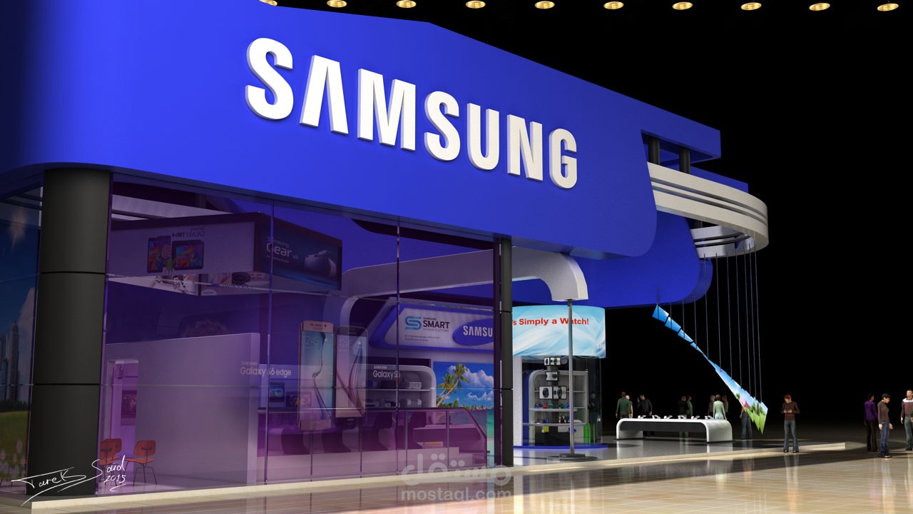 Samsung booth