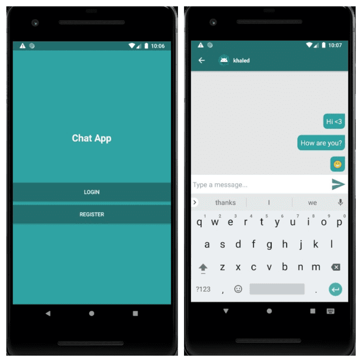 Simple Android Chat App