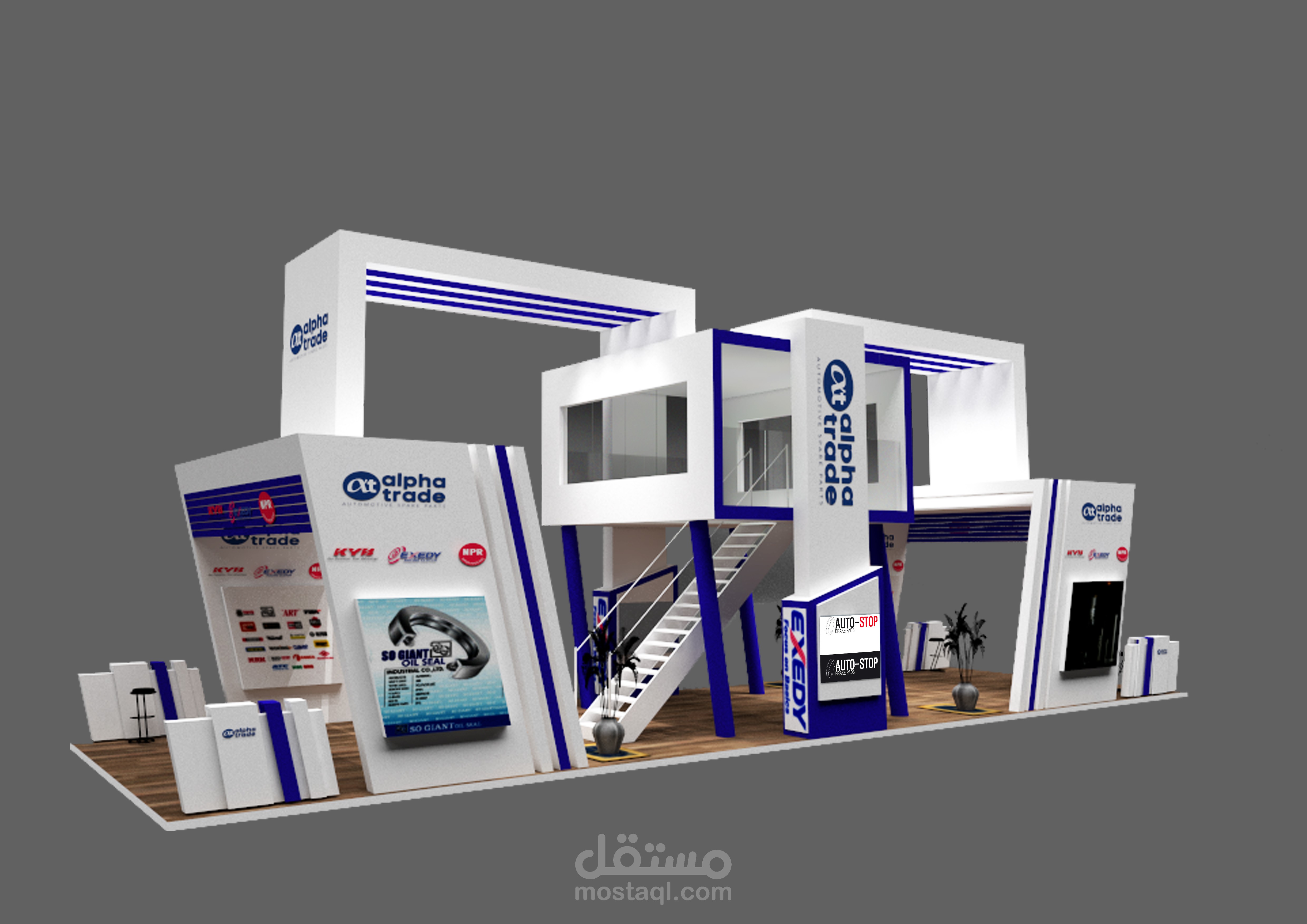 (Auto mac (booth exhibition design