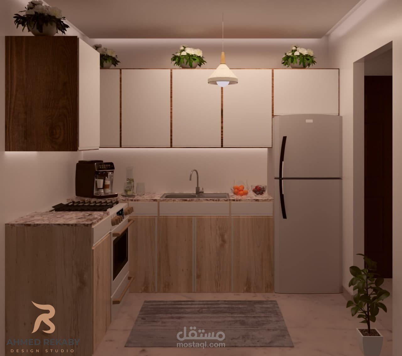 تصميم داخلي مطبخ