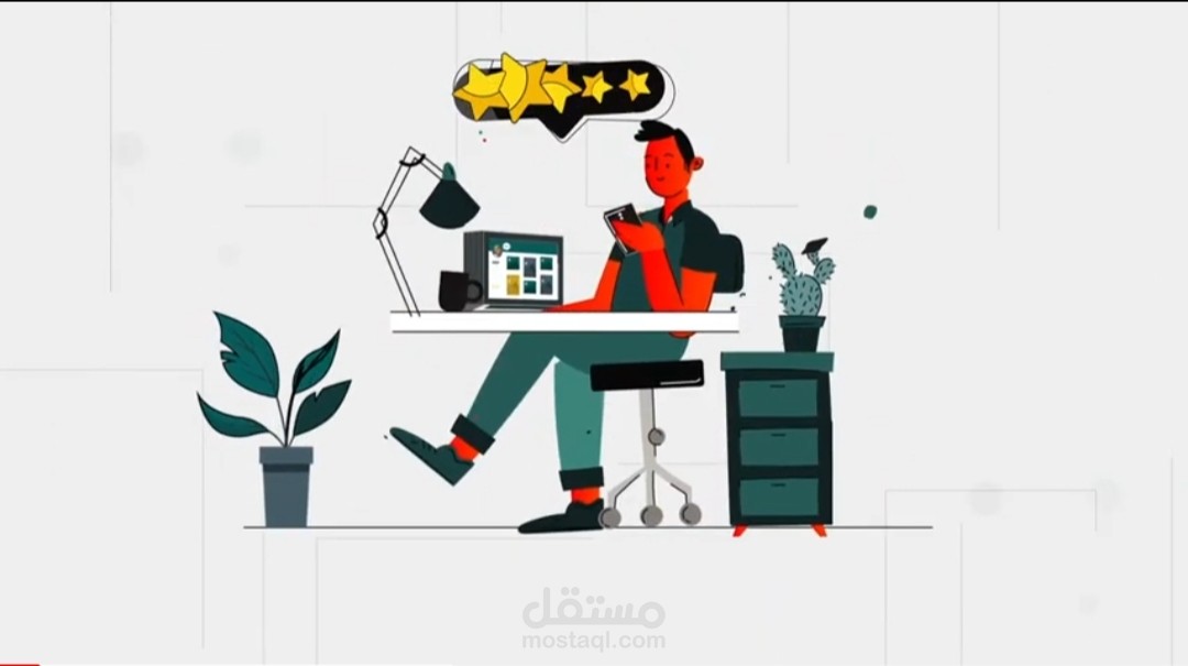موشن جرافيك احترافي لشركة Ak Media Ads