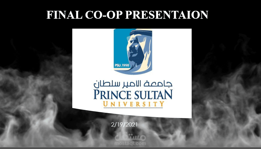 FINAL CO-OP PRESENTAION