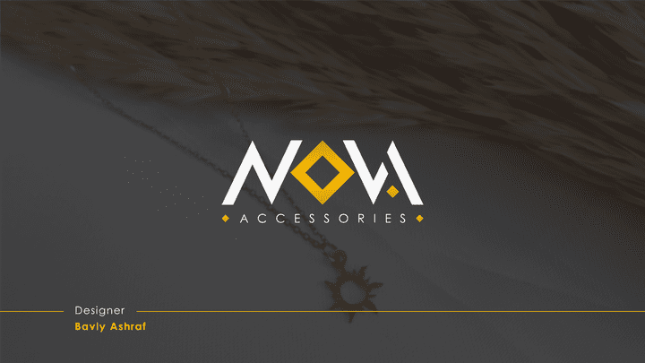 NOVA Accessories visual identity - هوية بصرية