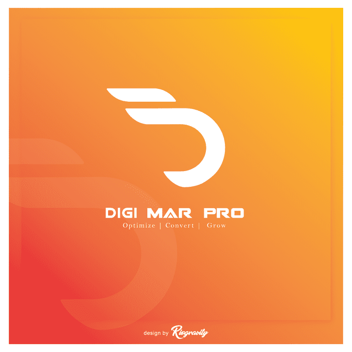 DigiMar Pro logo design - تصميم شعار لشركة ديقي مار برو