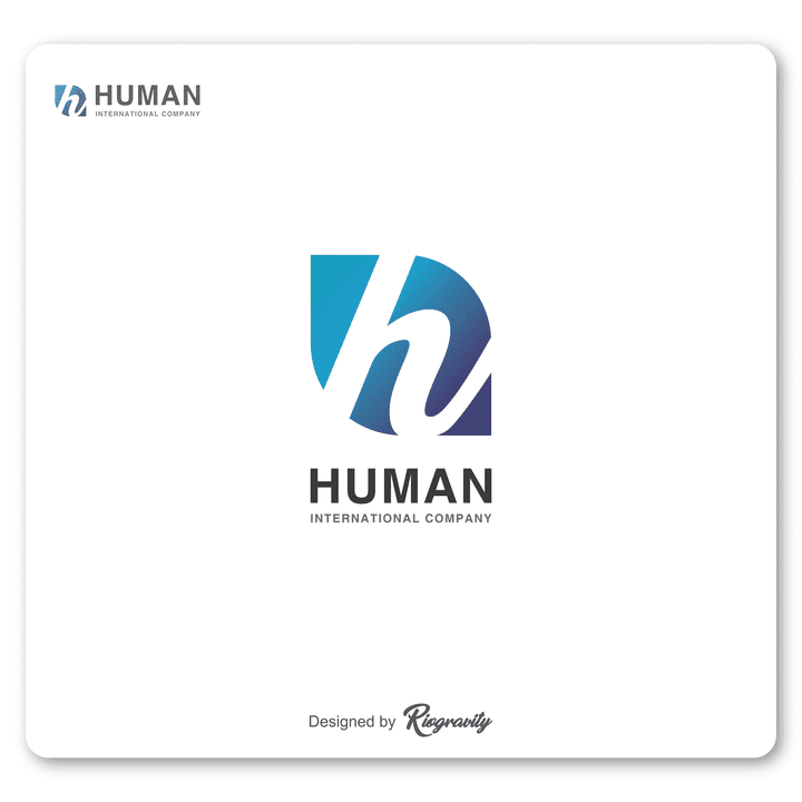 تصميم شعار شركة هيومان - Human Co. logo design