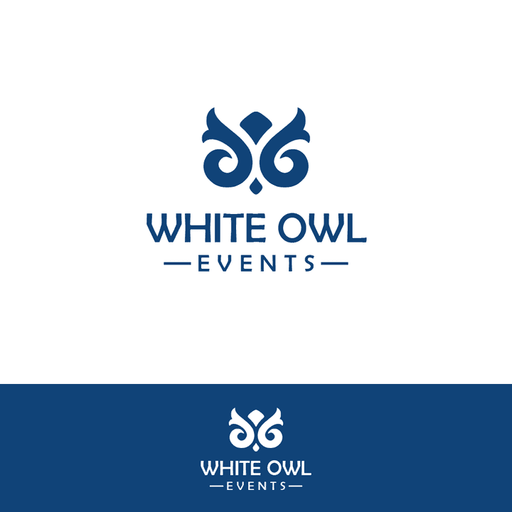 هوية شركة "White Owl Events"