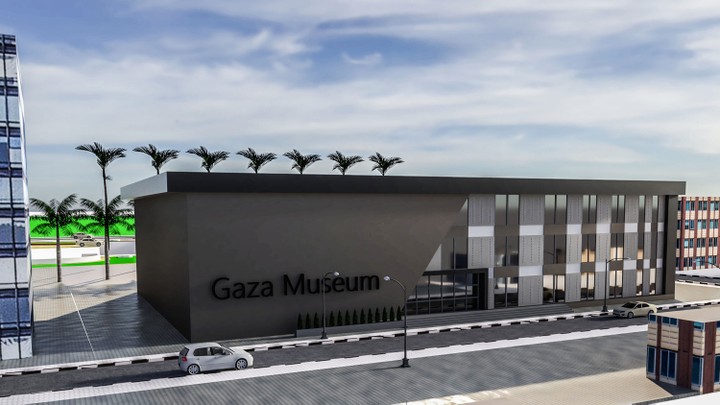 تصميم متحف غزة