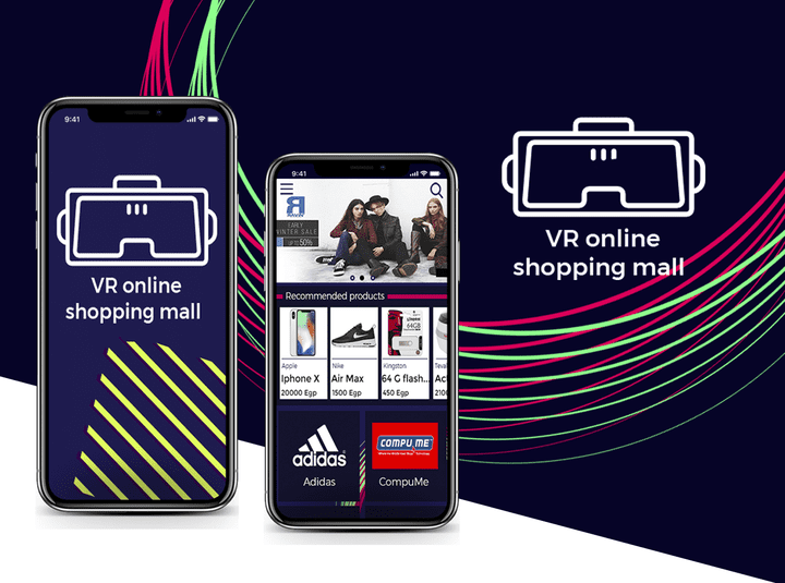 VR online shopping mall