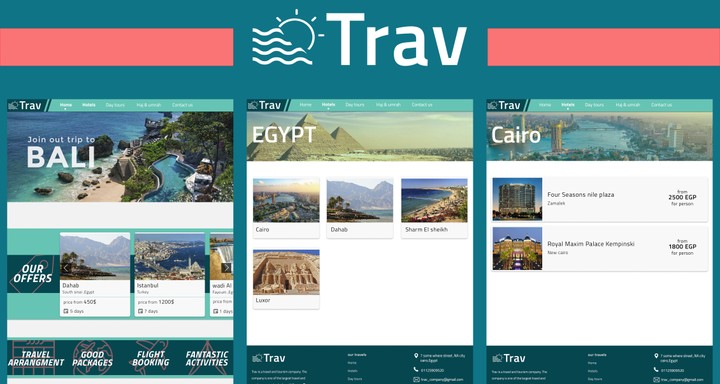 Trav website