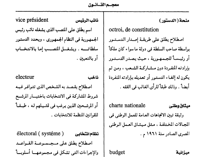 معجم القانون