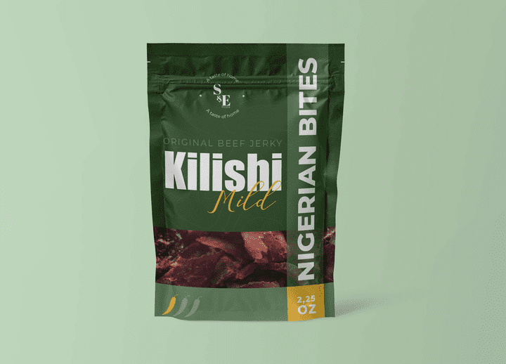 تصميم علبة منتج Beef jerky