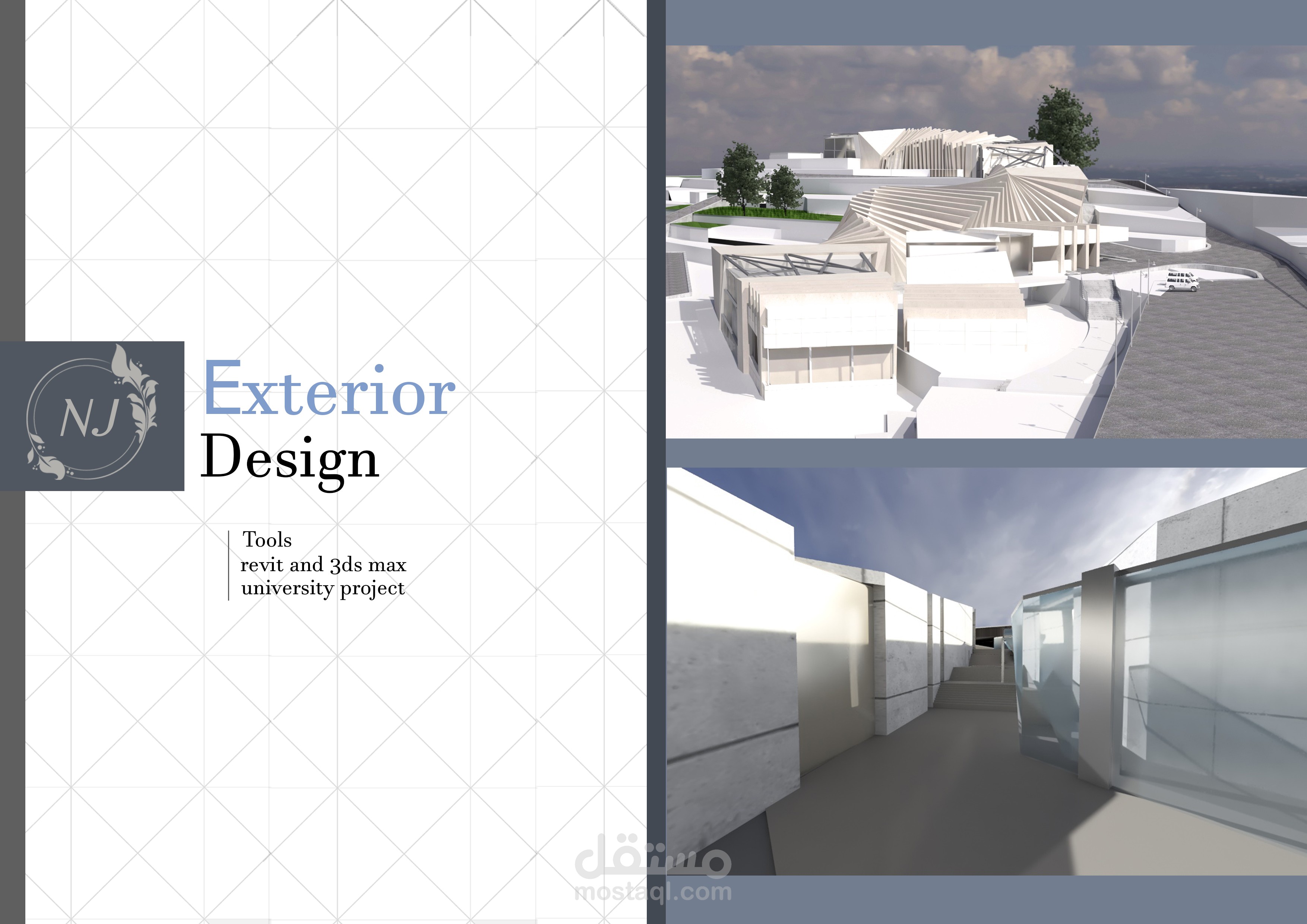 exterior design and rendering