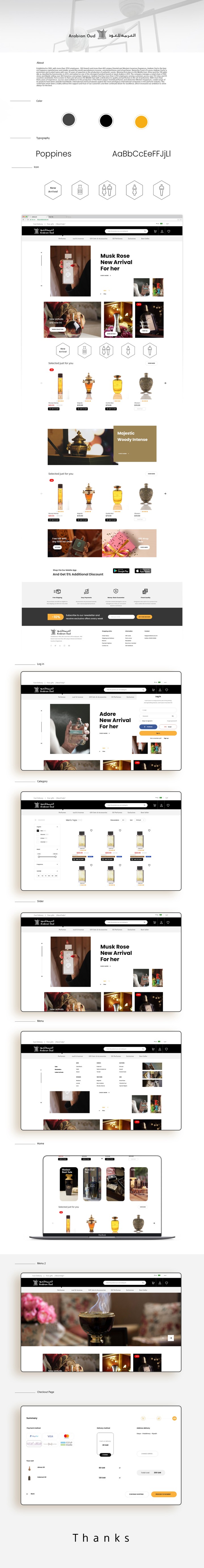 Frontend Design ui/ux  For E-commerce