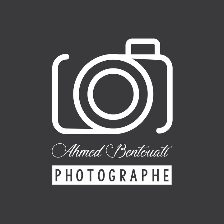 شعار شخصي لزبون مصور Photographe Ahmed Bentouati