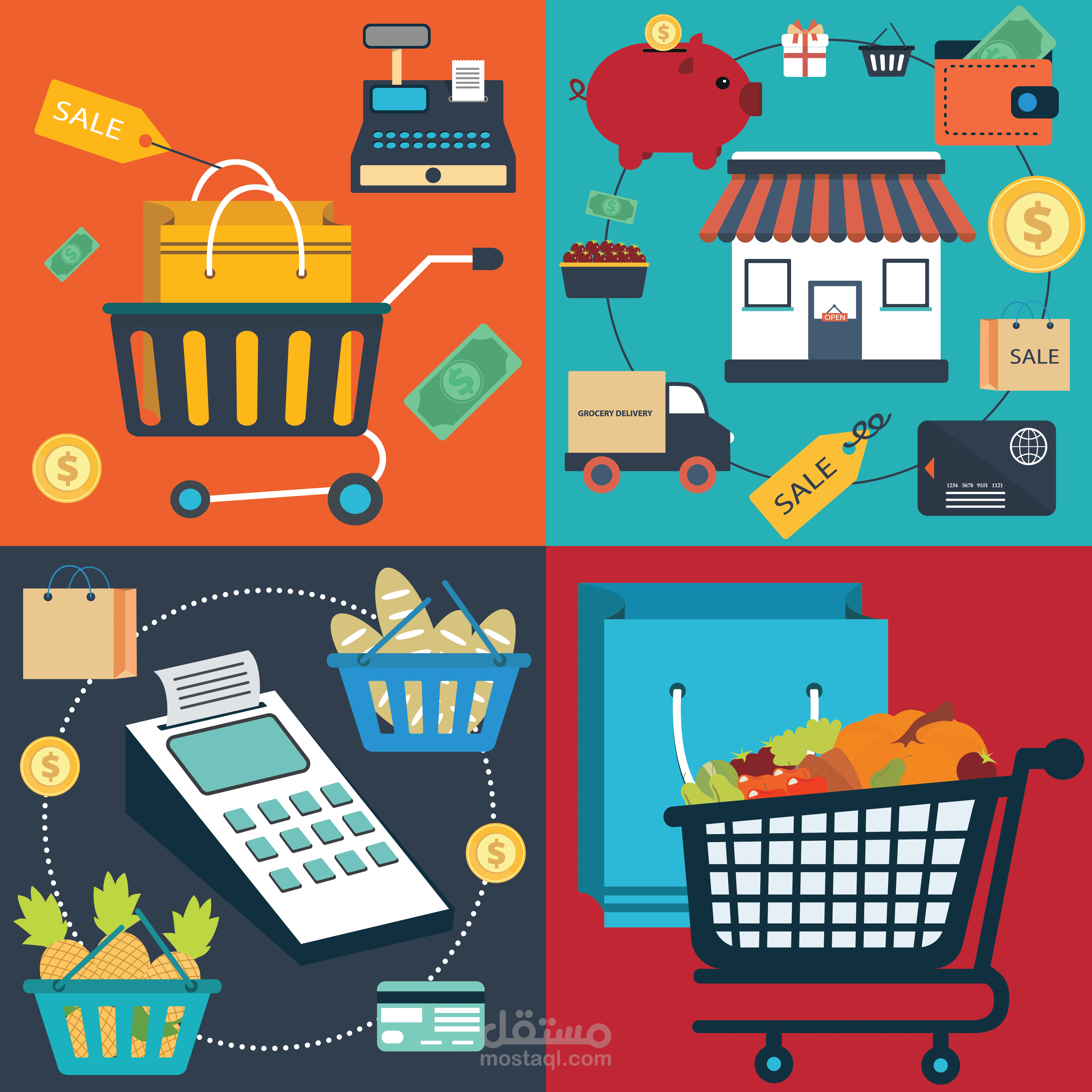 اضافة منتجات الي المتاجر الاليكترونية والمواقع