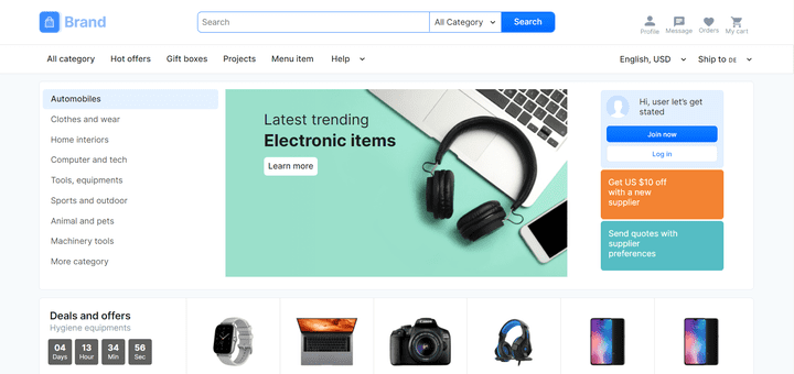 E-Commerce Website