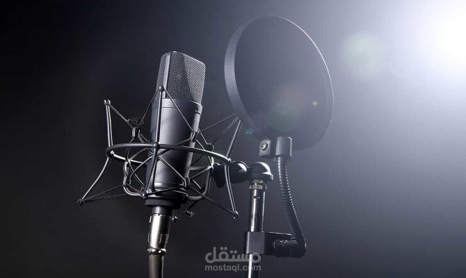 تعليق صوتي إحترافي