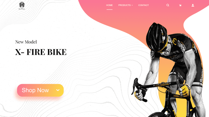 Bike Escape Website UI/UX