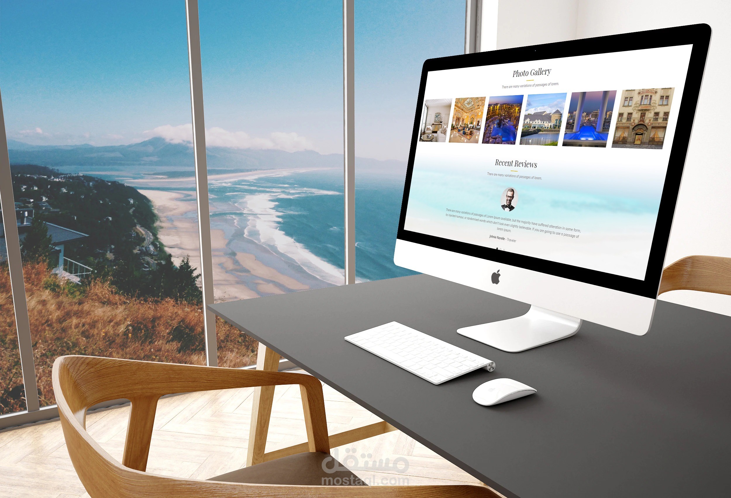 تصميم موقع لشركة سياحية باستخدام WordPress