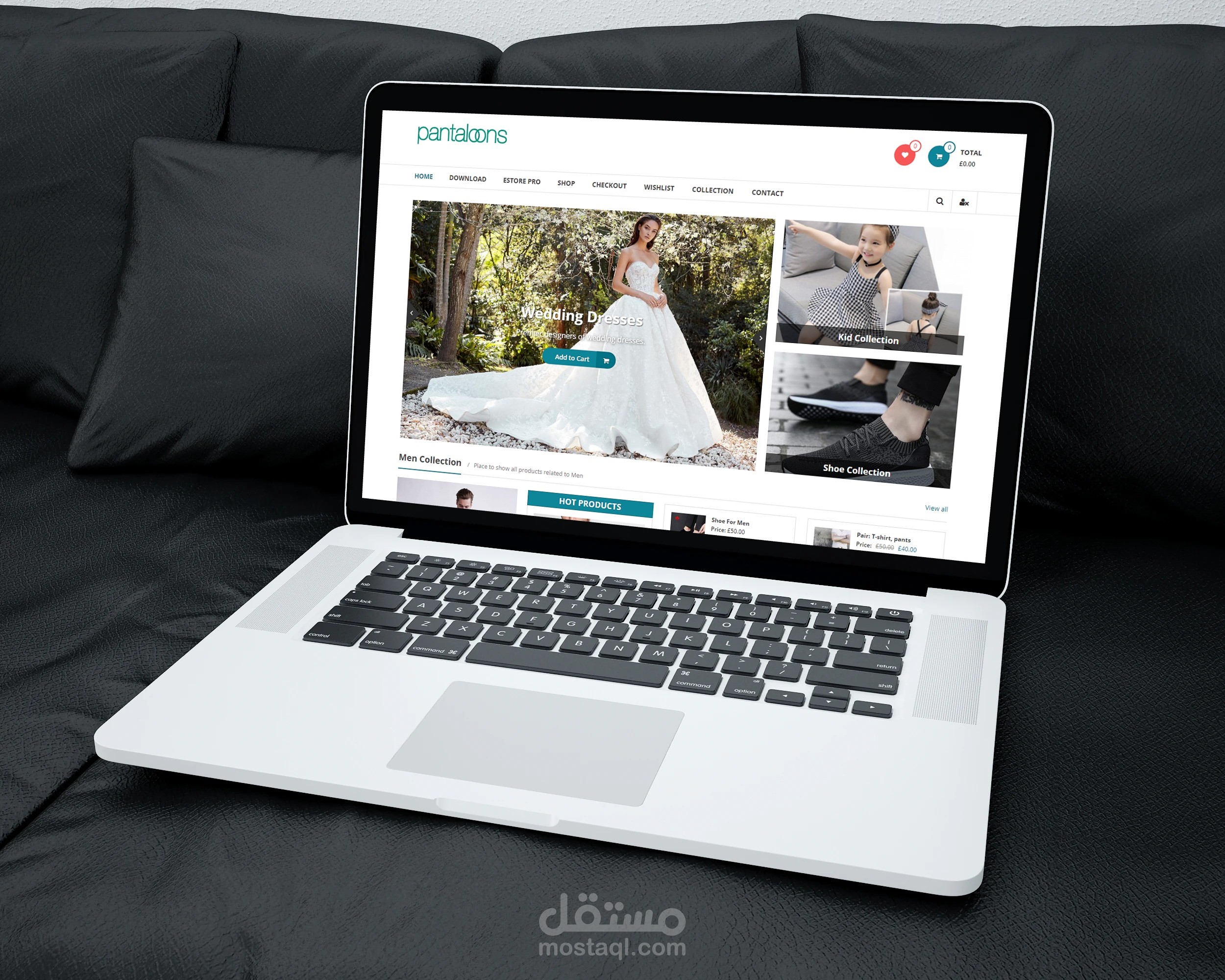 تصميم متجر الكتروني باستخدام WordPress