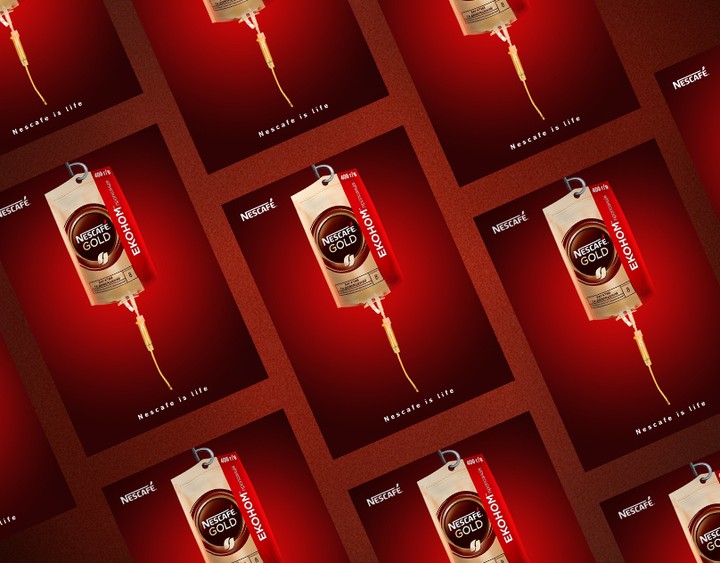 Social Media Design (Nescafe Gold coffee)