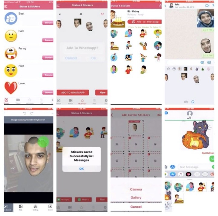 Stickers Makers For IMessage && Whatsapp