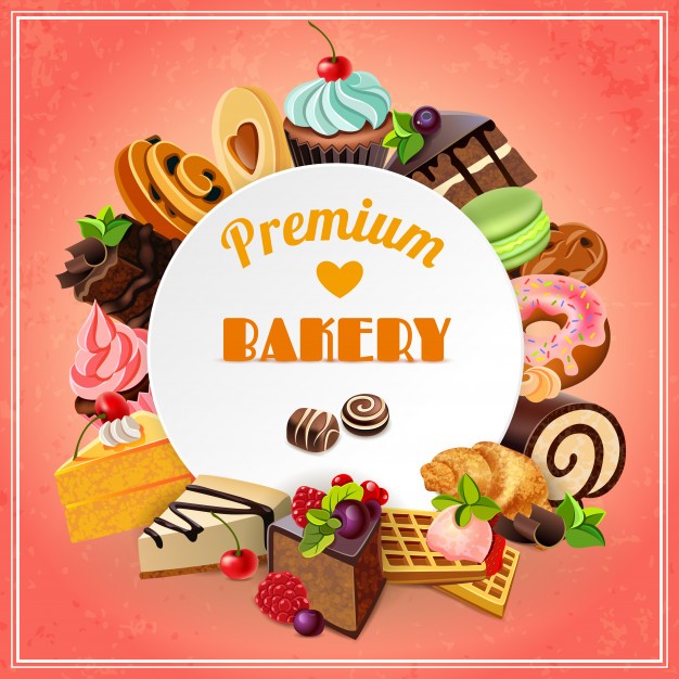 خلفيات للمخبوزات " Wallpapers Bakery "