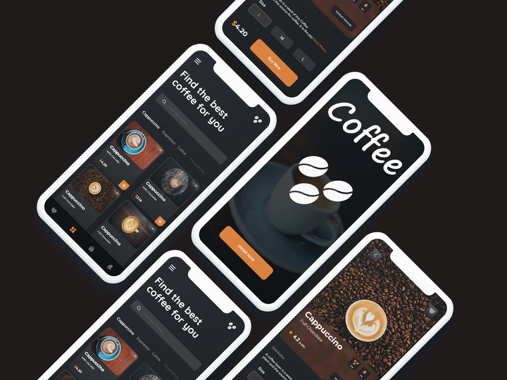 UI UX Coffee Mobile Application
