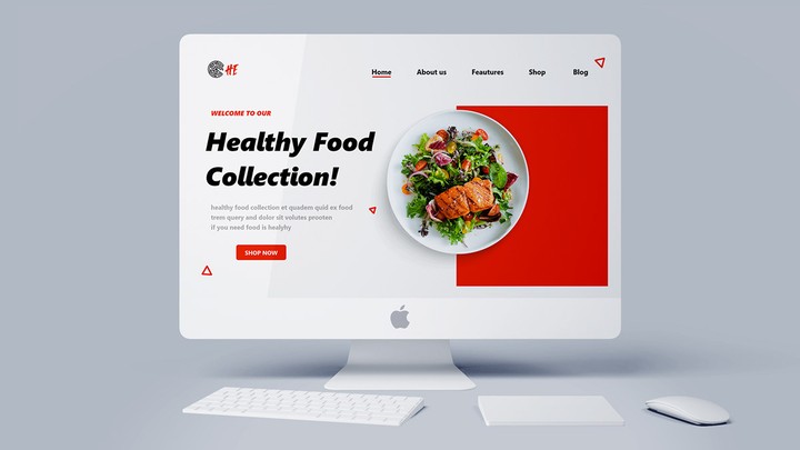 UI restaurant website